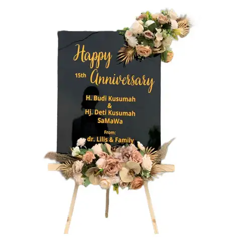 Papan Bunga Akrilik Penggalang